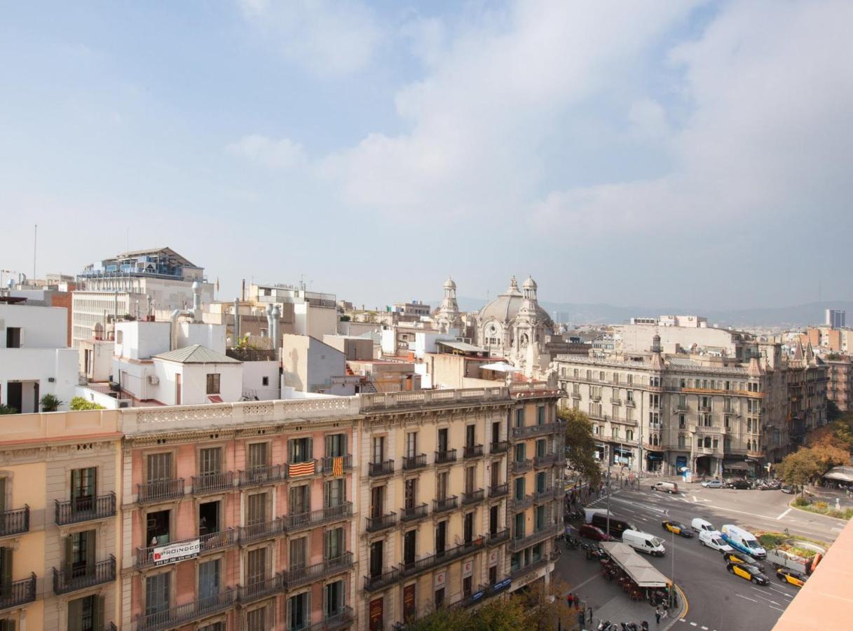 Ferienwohnung Rambla Cat - Penthouse With Terrace Barcelona Exterior foto